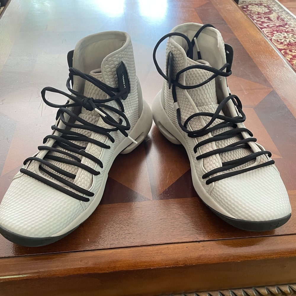 Men’s under armour high top basketball shoes